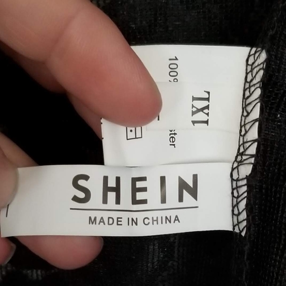 SHEIN Plus Zip Up Floral Lace Bomber Jacket Size 1XL - Picture 2 of 5